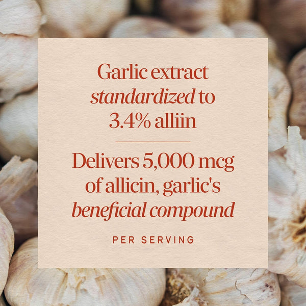 Nature's Way Garlinase 5000, Garlic Extract, Heart Health Support*, 100 ct