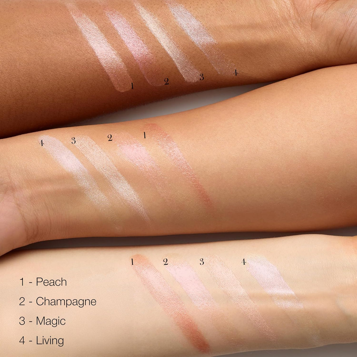 RMS Beauty Luminizer - Natural Cream Highlighter Makeup for Face & Body - Hydrating Dewy Glow Highlighter for Mature Skin - Non-Glittery - 0.17 oz