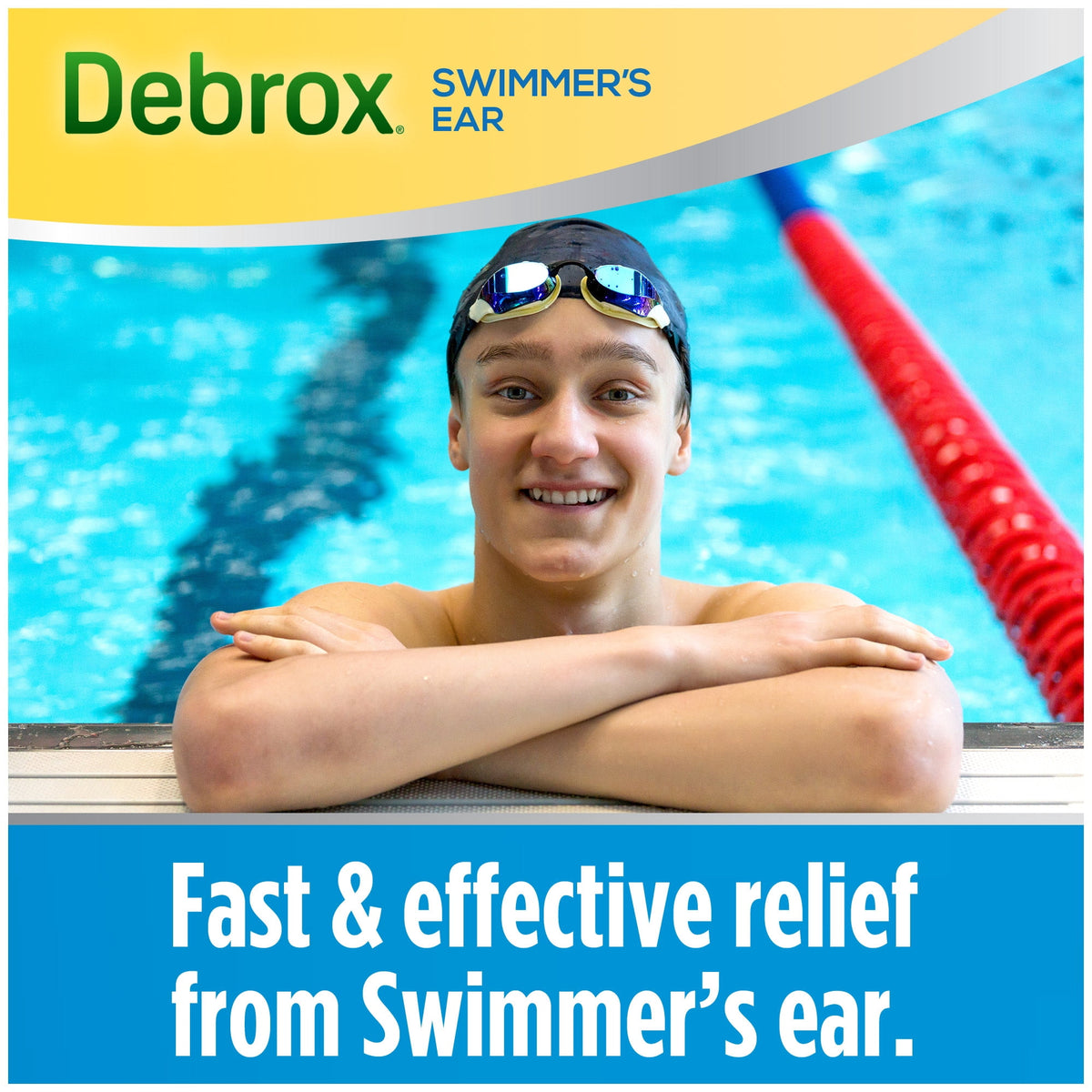 Debrox Swimmer's Ear Drying Drops with 95% Isopropyl Alcohol, 1 Fl Oz