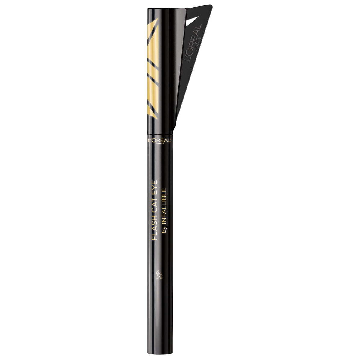 L'Oreal Paris Infallible Flash Cat Eye Waterproof Brush Tip Liquid Eyeliner, Black