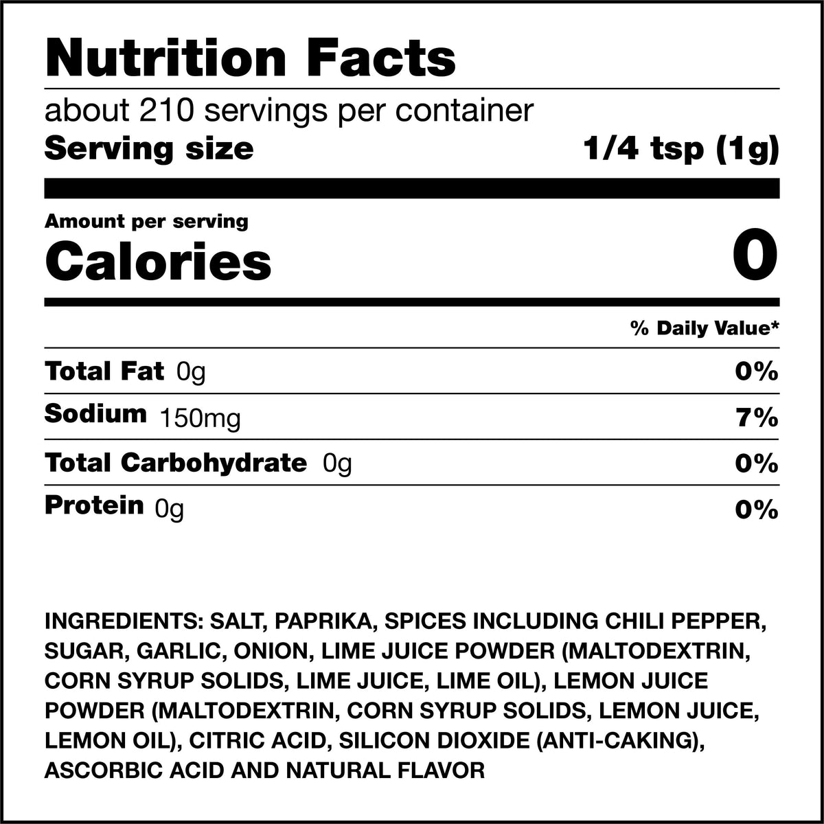 Blackstone Tequila Lime Seasoning, 7.4 oz - Gluten-Free
