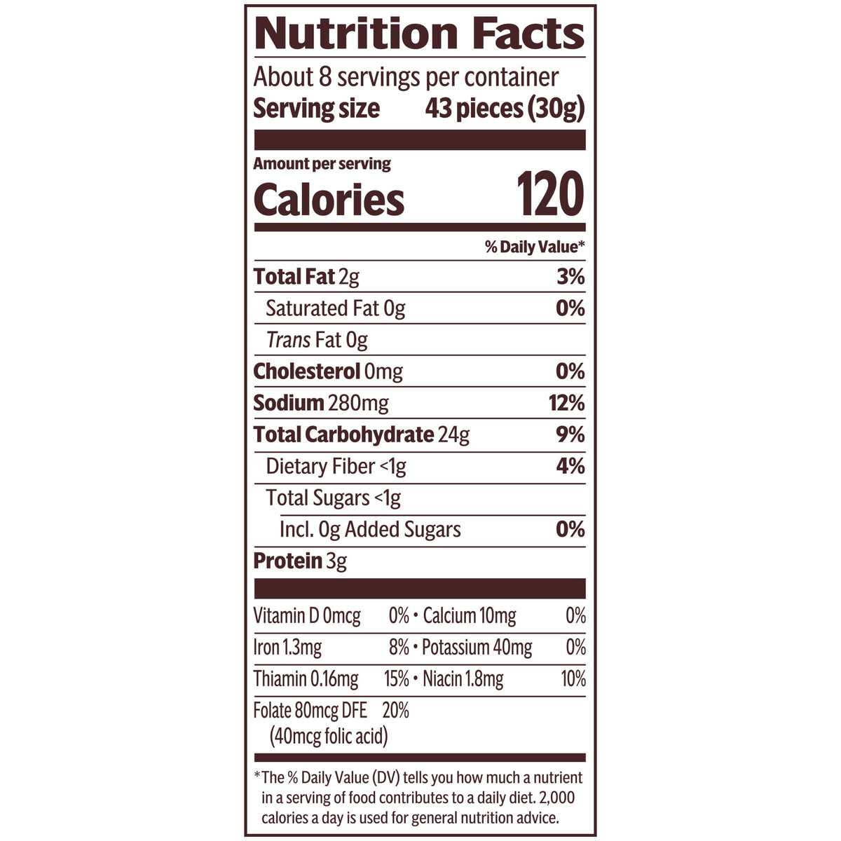 Goldfish Pretzel Crackers, 8 oz Bag