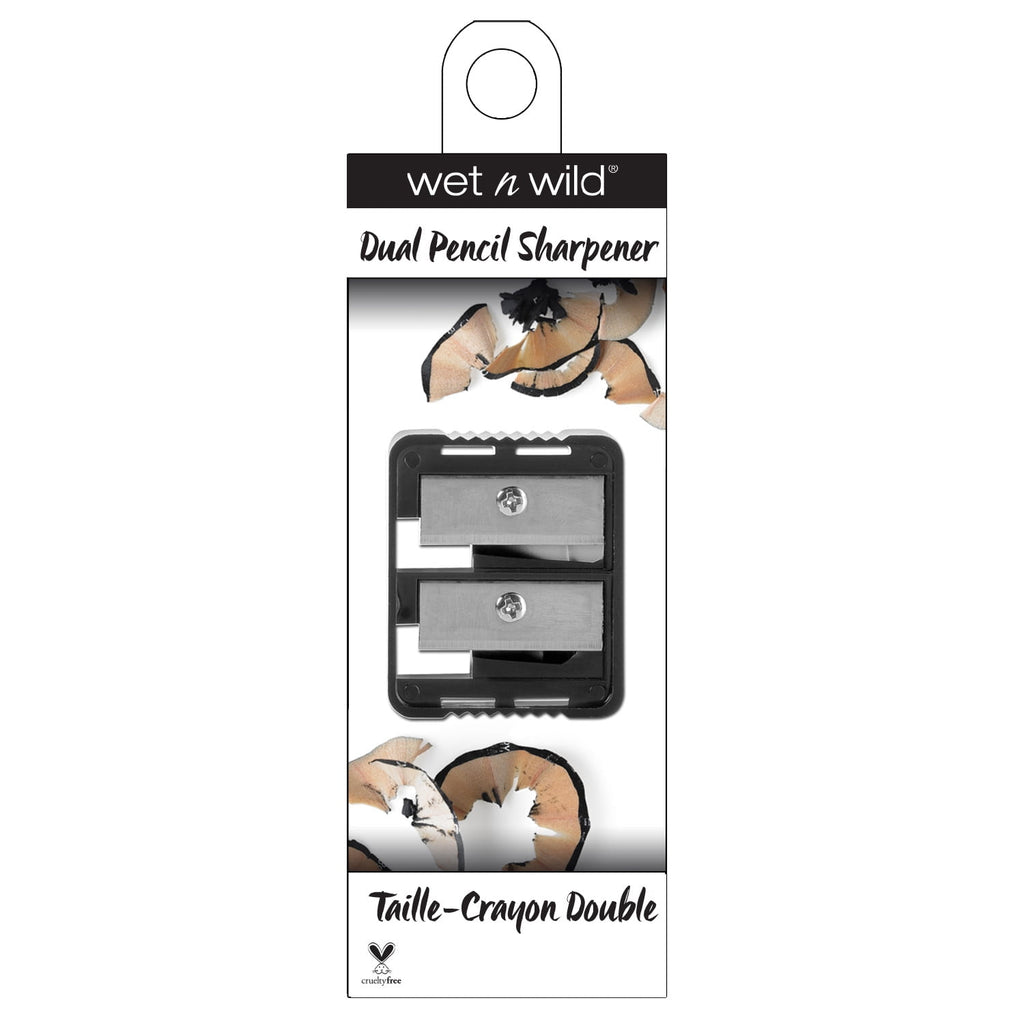 wet n wild Dual Pencil Sharpener Dual-Pencil Eyeliner, Essential Tool , 1 ct