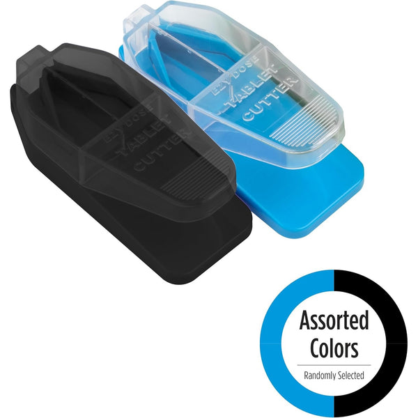 Ezy Dose Pill Cutter and Splitter, Cuts Pills, Vitamins, Tablets, Stainless Steel Blade, Travel Sized, Colors May Vary