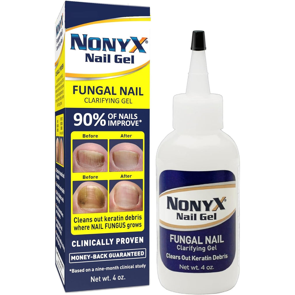 NONYX Fungal Nail Clarifying Gel | Clinically Proven for Discolored, Thick, Brittle, Yellow, Lifted, and other signs of Fungus-Damaged Toenails | 90%