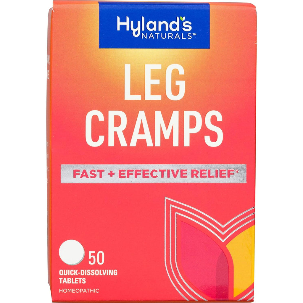 Hyland's Leg Cramps, Relief of Leg, Calf, Charley Horses, and Foot Cramps, 50 Quick-Dissolving Tablets