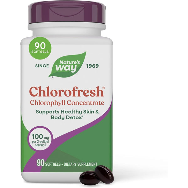Nature's Way Chlorofresh Chlorophyll Concentrate Softgels, 90 ct