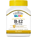 21st Century Vitamin B-12 1000 mcg Prolonged Release Tablets, 110 Count
