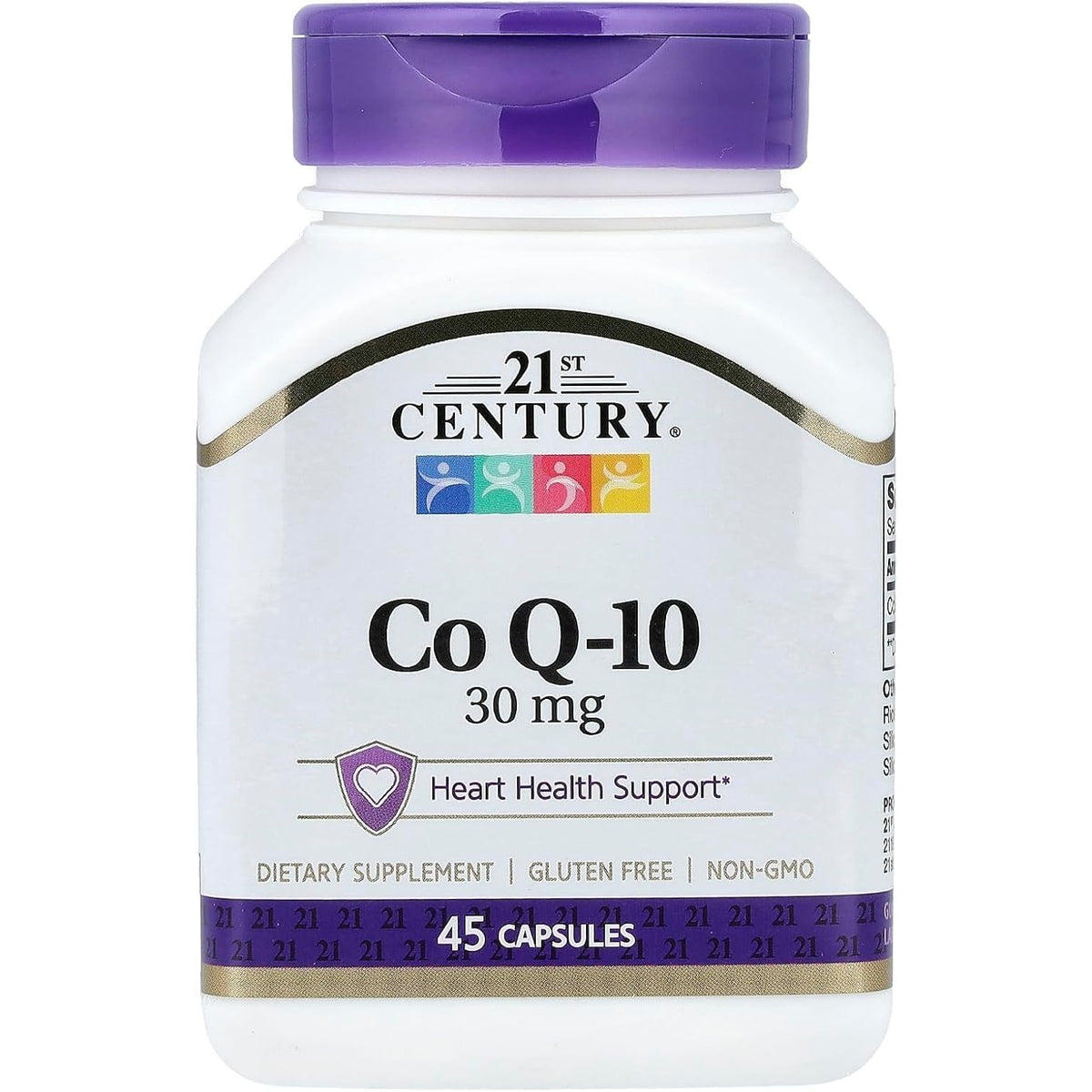 21st Century Co Q10 30 mg Capsules, 45 Count (21341)