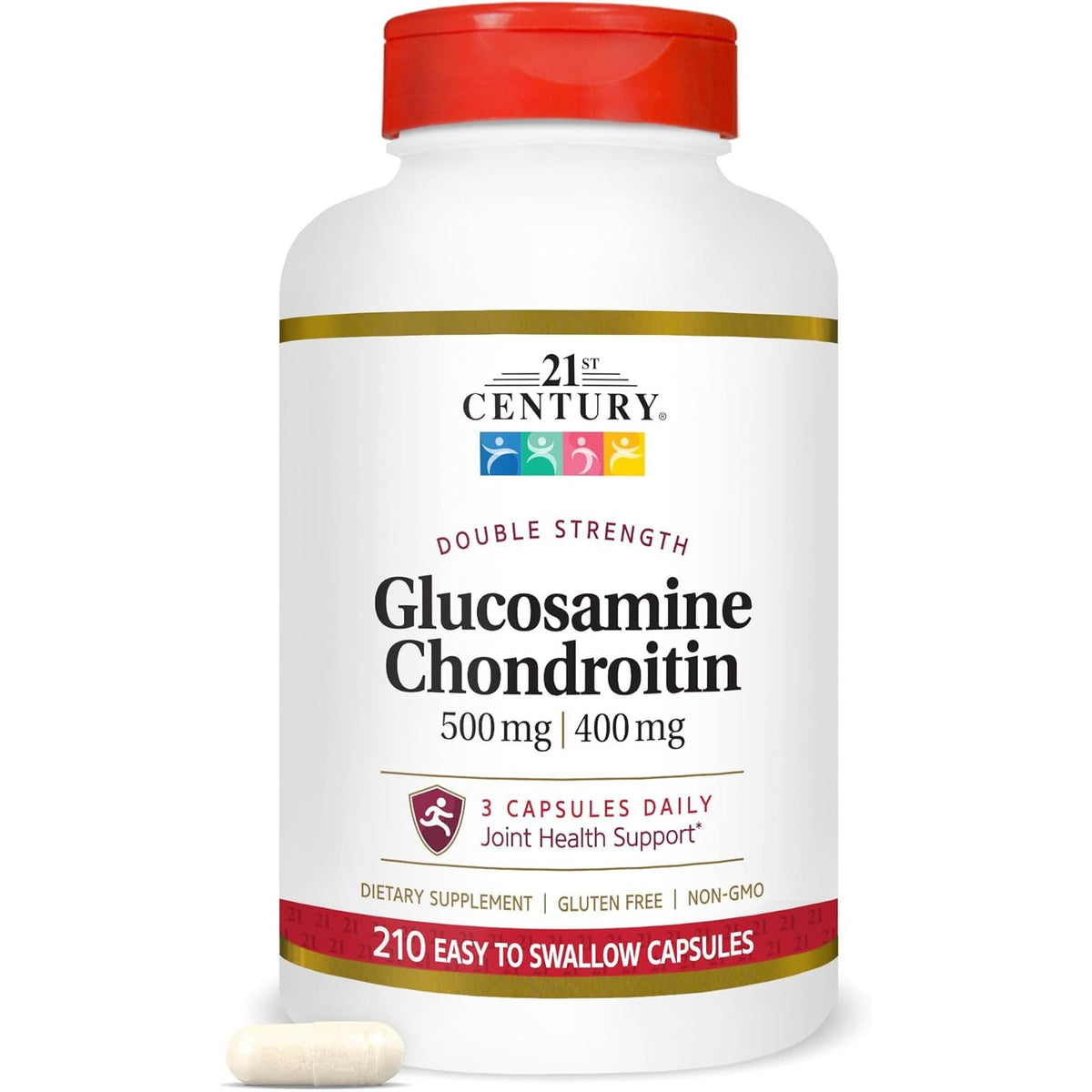 21st Century Glucosamine Chondroitin 500/400mg - Double Strength, cp 150 Count