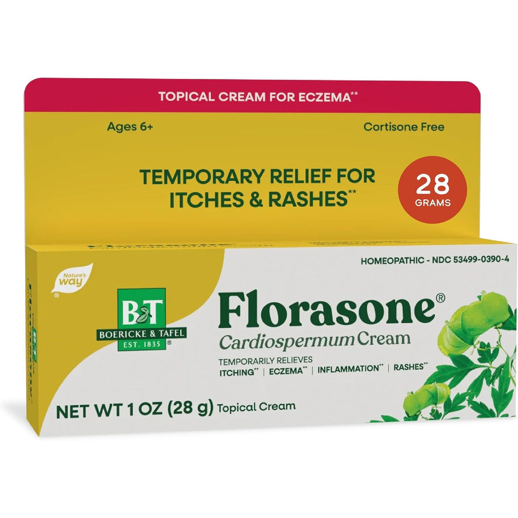 Nature's Way Boericke & Tafel Florasone, Homeopathic Topical Cream, 1 Oz