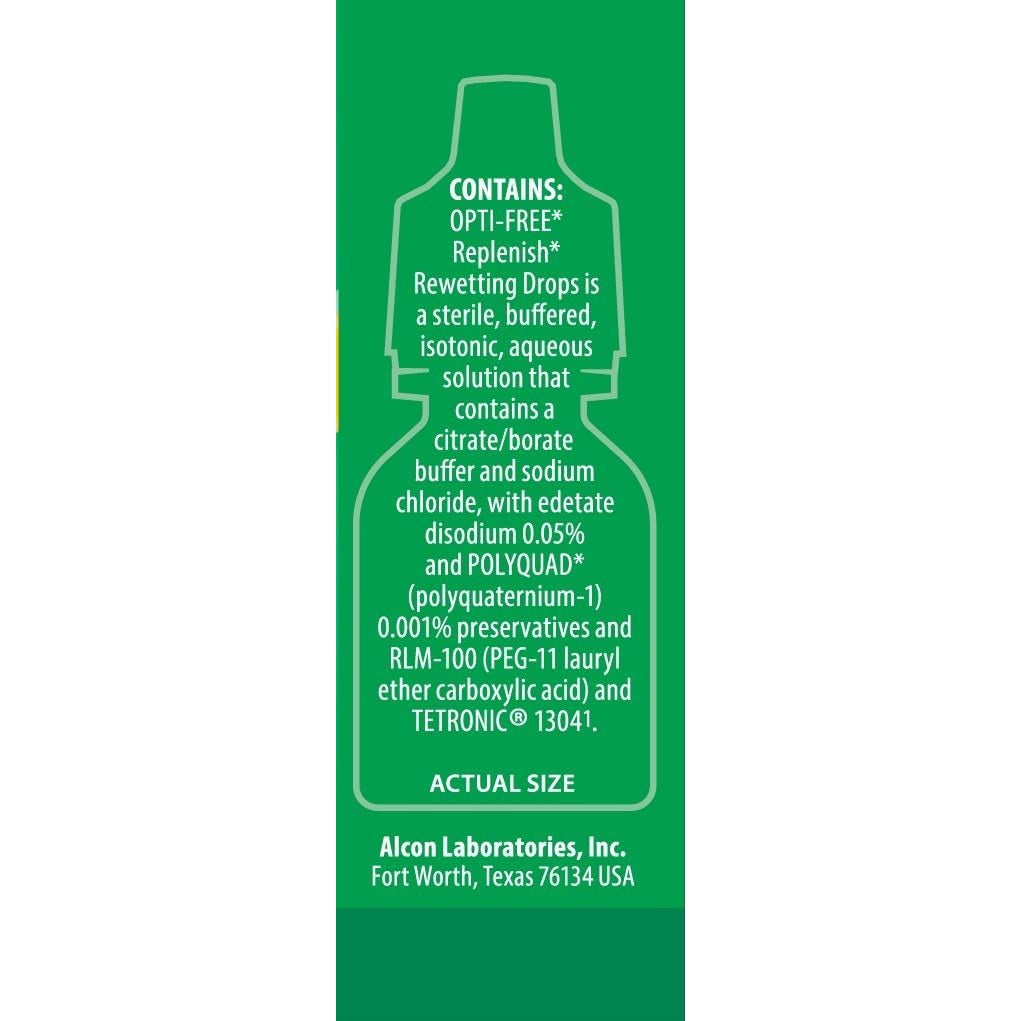 OPTI-FREE Puremoist Contact Rewetting Drops - 12 mL