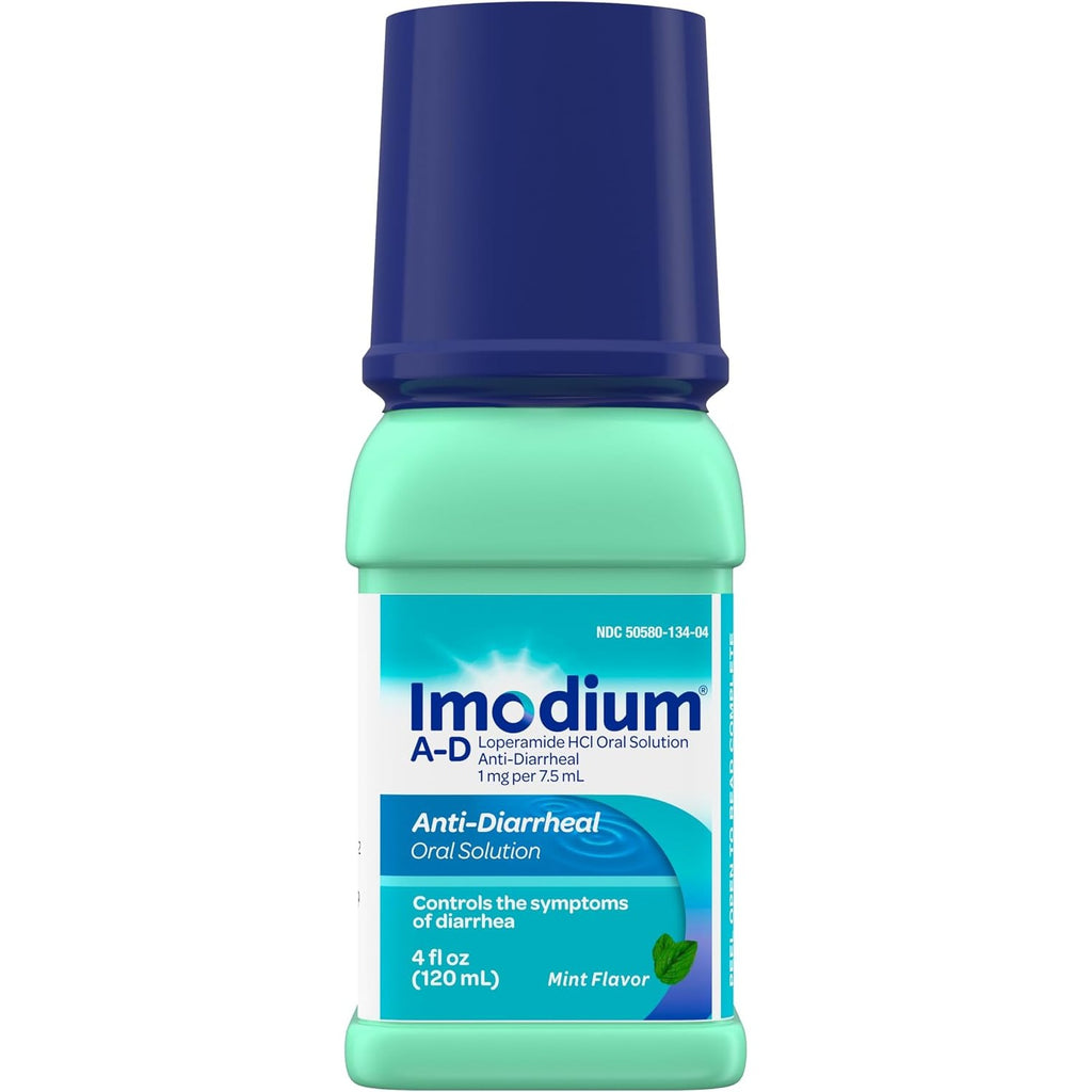Imodium A-D Liquid Anti-Diarrheal Medicine, Mint, 4 fl. oz