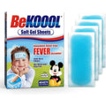 BeKoool Kids Cooling Gel Patches, Relief from Fever Discomfort, 4 Count