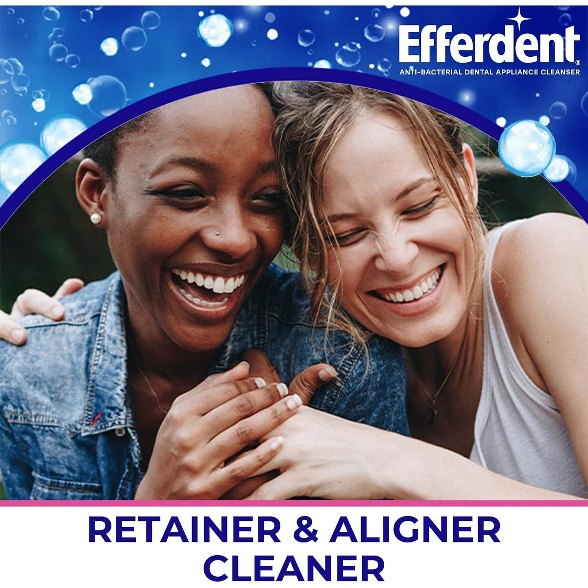 Efferdent Denture Cleaner Tablets, Complete Clean, 44 Count