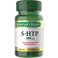 Nature's Bounty 5-HTP Pills and Dietary Supplement, 100mg, 60 Capsules