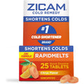 Zicam Cold Remedy RapidMelts, Citrus Flavor, 25 Count