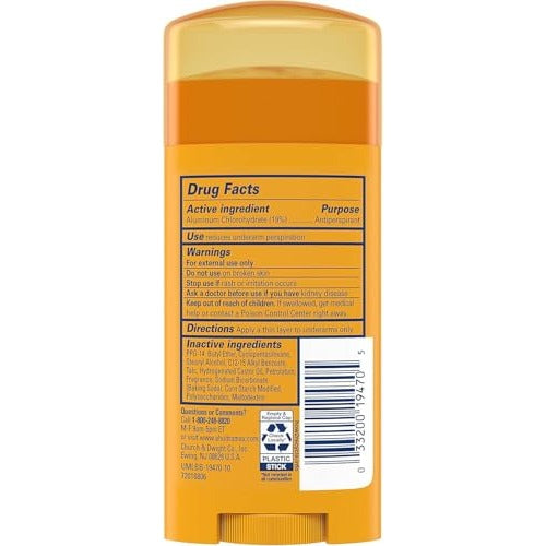 Arm & Hammer Ultramax Invisible Solid Powder Fresh Antiperspirant & Deodorant-2.6 oz
