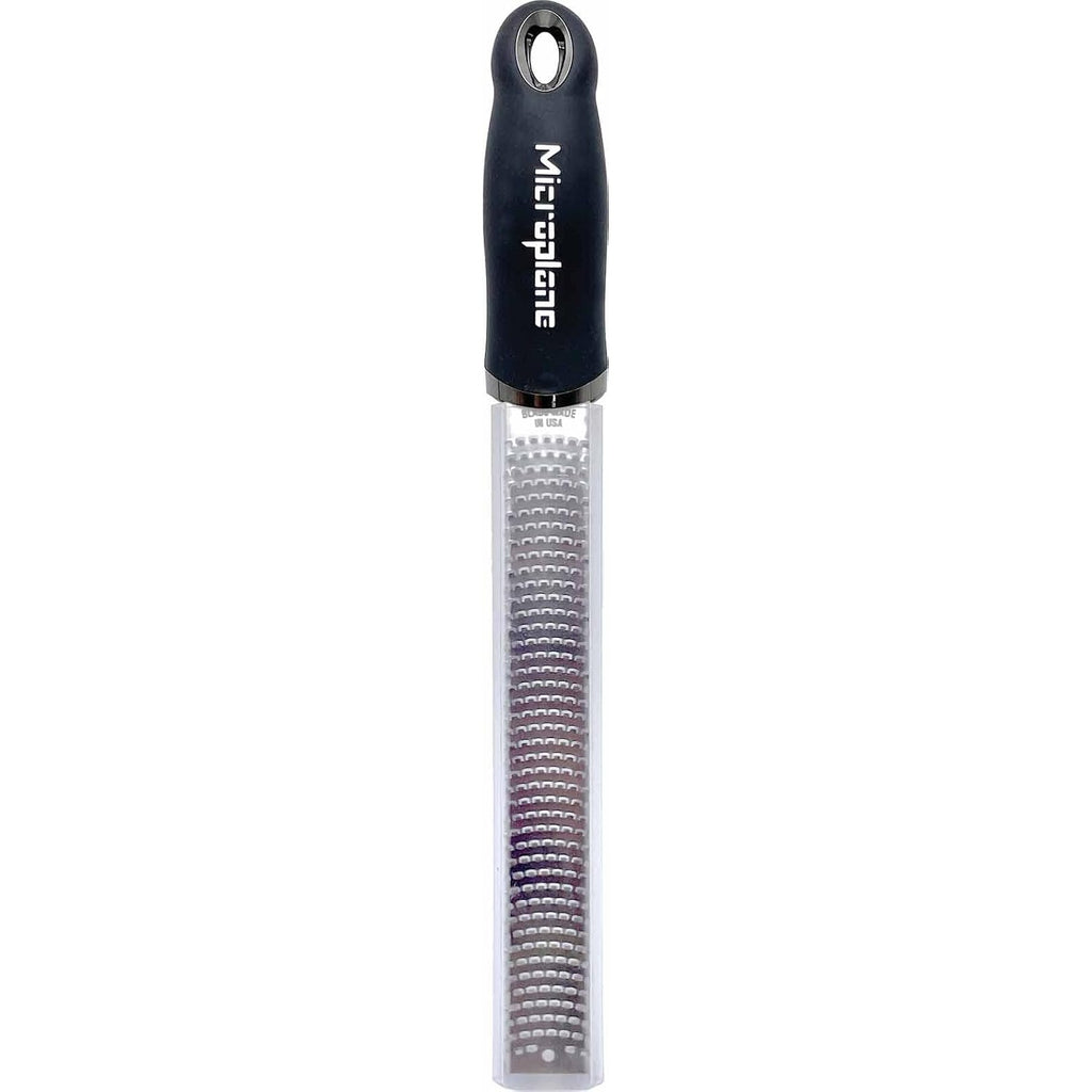 Microplane Premium Classic Series Zester Grater 18/8 Stainless Steel Black