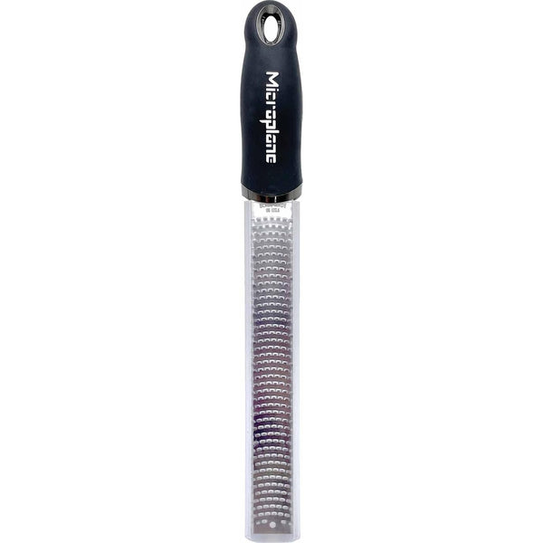 Microplane Premium Classic Series Zester Grater 18/8 Stainless Steel Black
