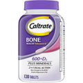 Caltrate 600 Plus D3 Vitamin D and Calcium Supplement Tablets, 120 Count