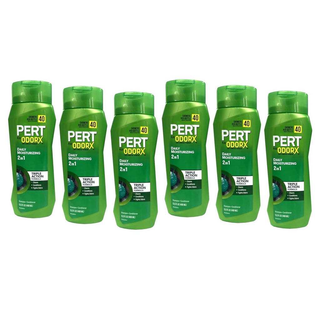 Pert Plus 2 In 1 Shampoo & Conditioner Happy Medium (for Normal Hair), 13.5 oz