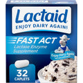 Lactaid Fast Act Lactose Intolerance Relief Caplets, 32 Count