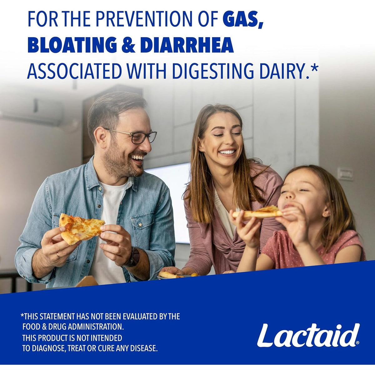 Lactaid Fast Act Lactose Intolerance Relief Caplets, 32 Count