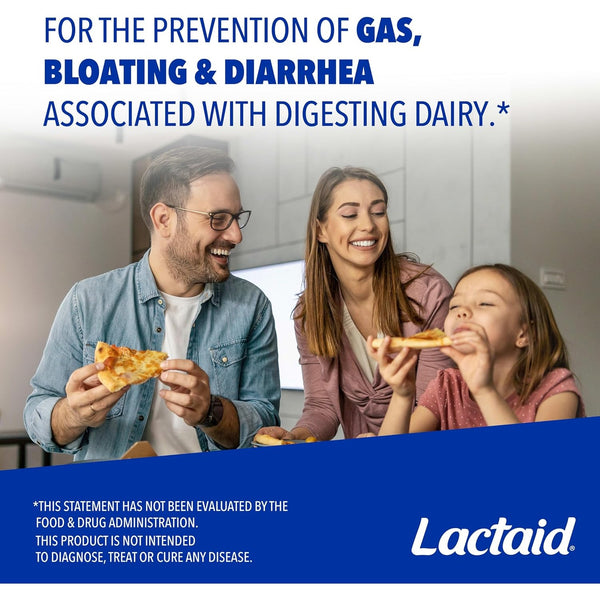 Lactaid Fast Act Lactose Intolerance Relief Caplets, 32 Count