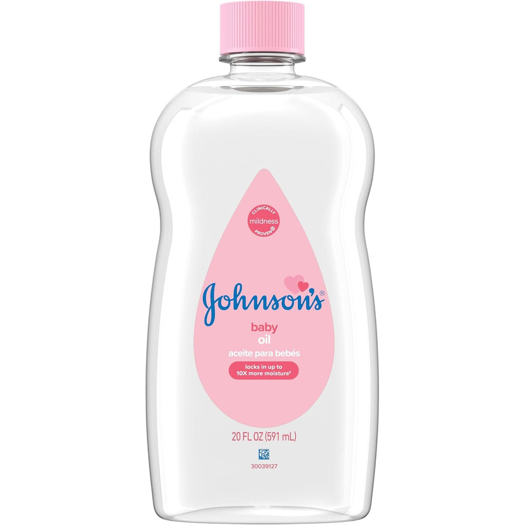 Johnson's Baby Oil, Hypoallergenic, 3 fl oz