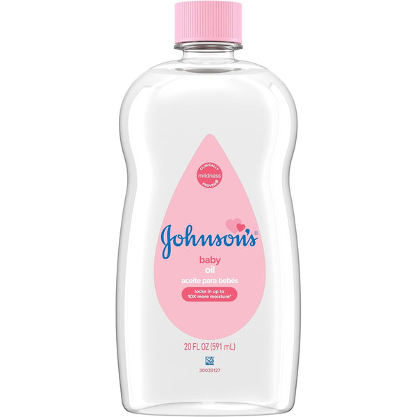 Johnson's Baby Oil, Hypoallergenic, 3 fl oz