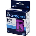 Flents Protechs Quiet Time Foam Ear Plugs, NRR 33, 10 Pair, Purple