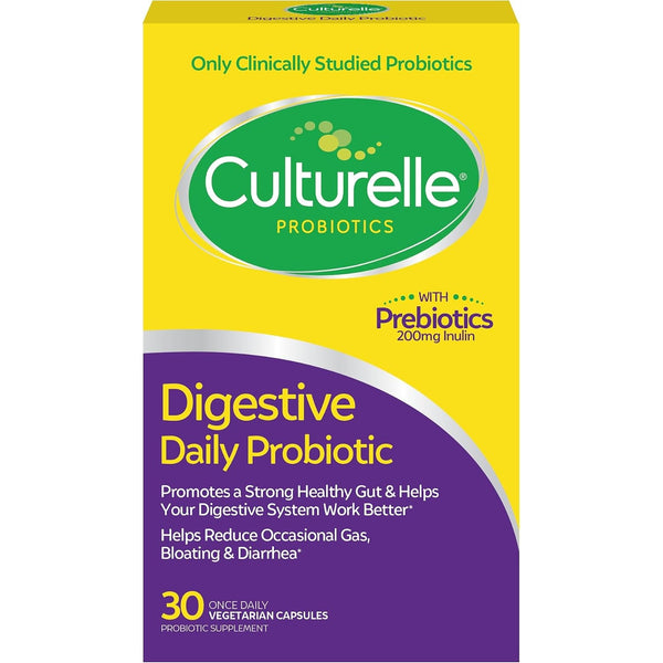 Culturelle Digestive Daily Probiotic for Men & Women, 10B CFUs, 30 Count