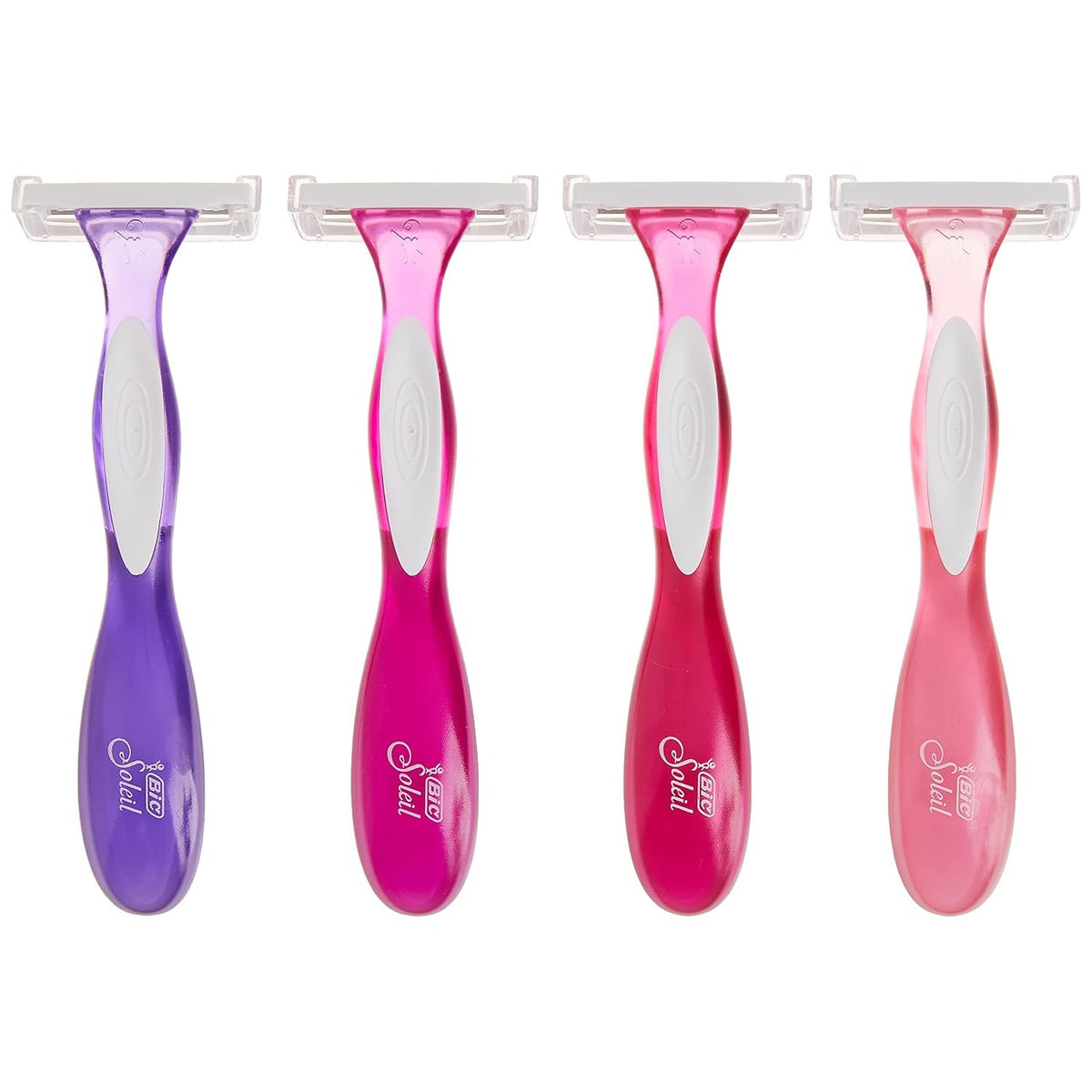 BIC Soleil 3 Scented Womens Disposable 3-Blade Razors, 4-Pack Set