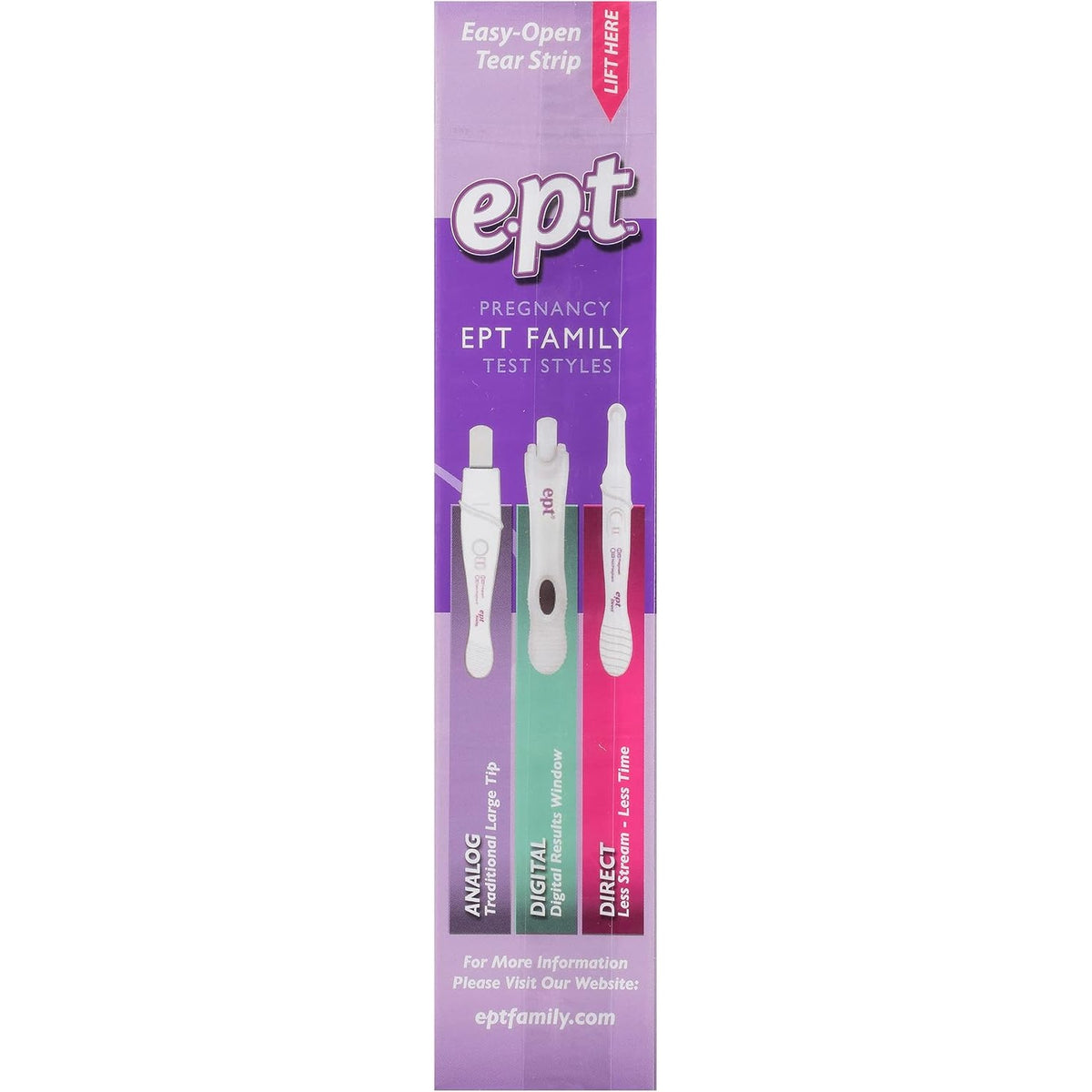 E.p.t Early Pregnancy Test, 2-Count