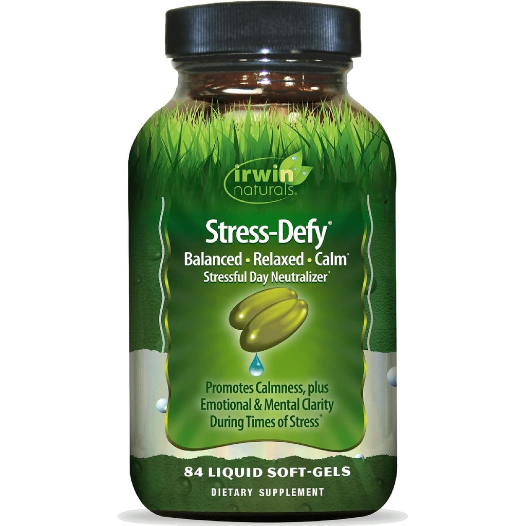 Irwin Naturals Stress-Defy Daily Stress Support & Calm Formula | 84 Count