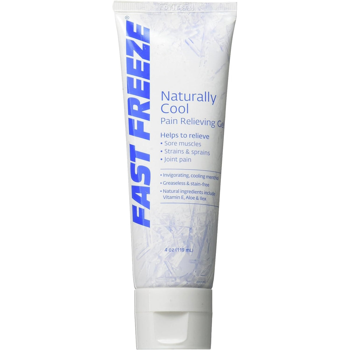 Fast Freeze All-Natural Cooling Pain Relief Therapy: Gel Tube, 4 fl oz