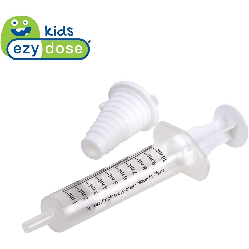 Ezy Dose Kids Oral Syringe & Medicine Dispenser, 10 mL 2 TSP, BPA-Free