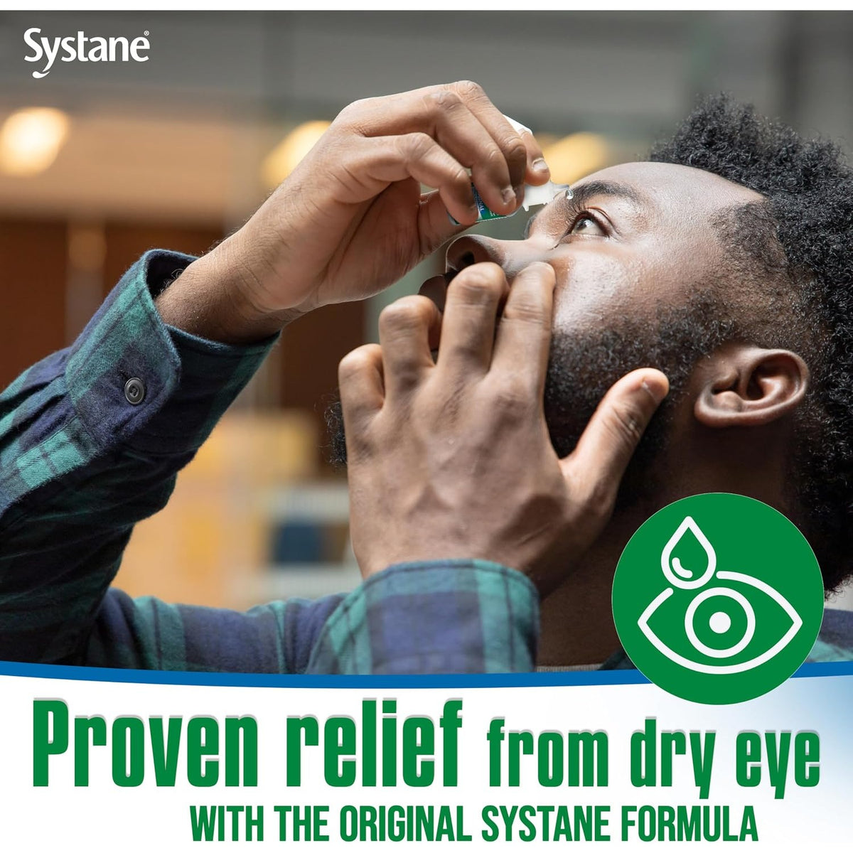 Systane Lubricant Eye Drops Original Formula, Artificial Tears, 1 Fl Oz