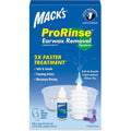 Mack's ProRinse Ear Wax Removal System - 0.5 FL OZ Ear Drops, Ear Plugs, Ear Wash Tub & Ear Syringe with Triple-Action Rinse Tip