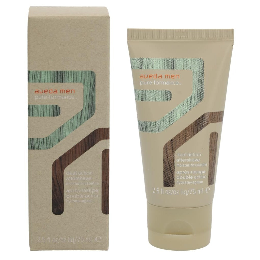 Aveda Men Pure-Formance Dual Action Aftershave | 2-in-1 Aftershave & Moisturizer | with Spearmint | for All Skin Types | 97% Naturally Derived*
