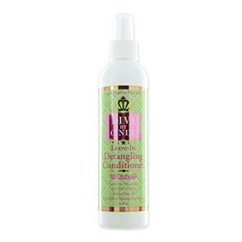 DIVA BY CINDY Leave-in Detangling Conditioner - Detangles Dry, Tangled Hair and stops hair shedding and breakage