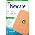 Nexcare Ultra Stretch Adhesive Pads, 3 x 4 in, 4 Count