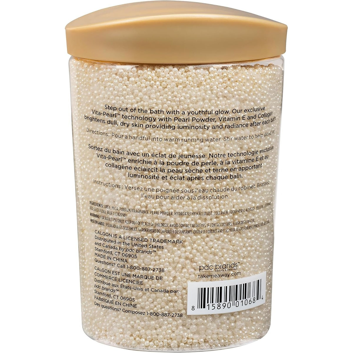 Calgon Ageless Bath Series Renewing Pearls, 16 oz.