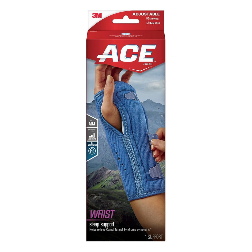 ACE Brand Night Wrist Sleep Support, Adjustable