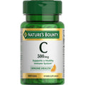 Nature's Bounty Vitamin C Tablets, 500mg, 100 Count