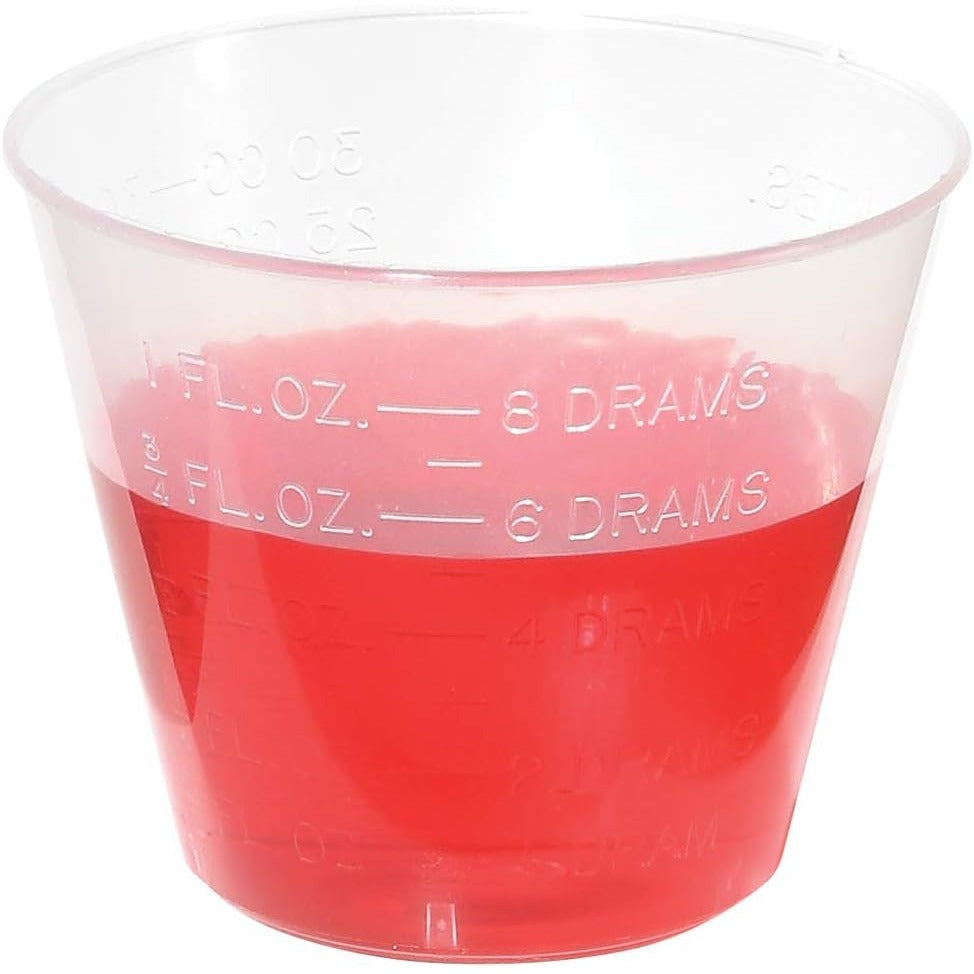 EZY DOSE Kids Medicine Cups for Liquid Dosage, 1 oz, 10 Count, BPA-Free