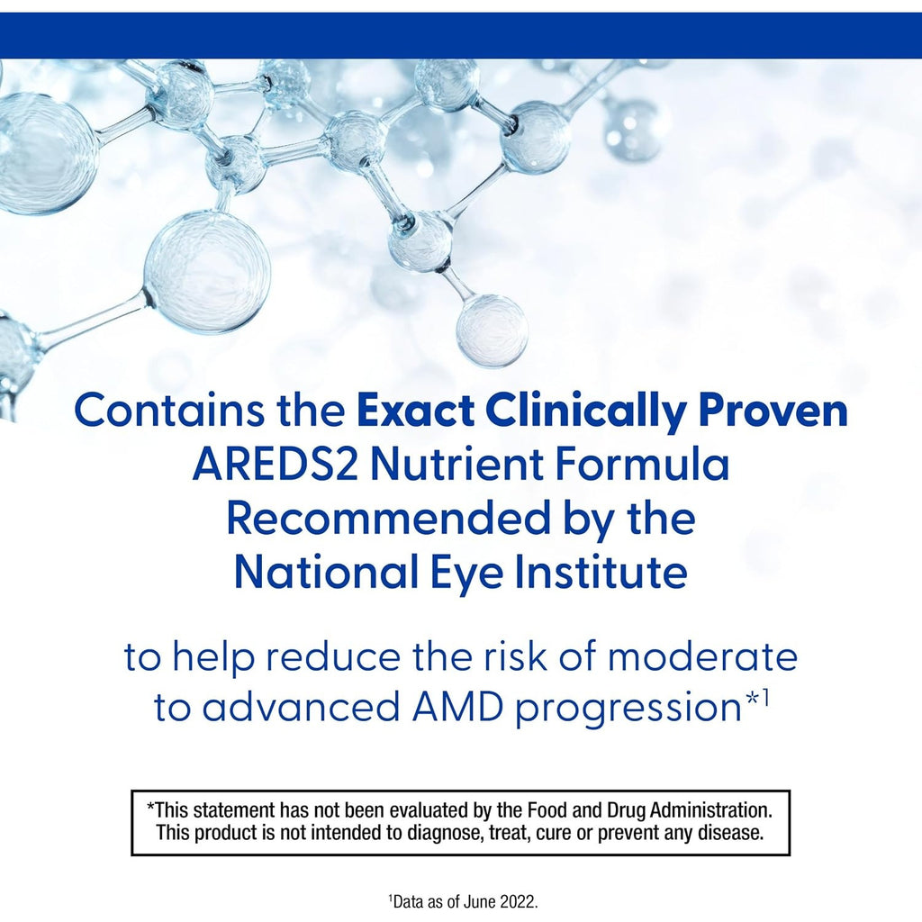 PreserVision AREDS 2 Eye Vitamins Lutein Supplement 120 Softgels