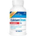 21st Century Calcium Citrate Plus D Maximum Caplets, 120 Count
