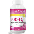 21st Century Calcium 600 mg Plus D3 Tablets, 400 Count